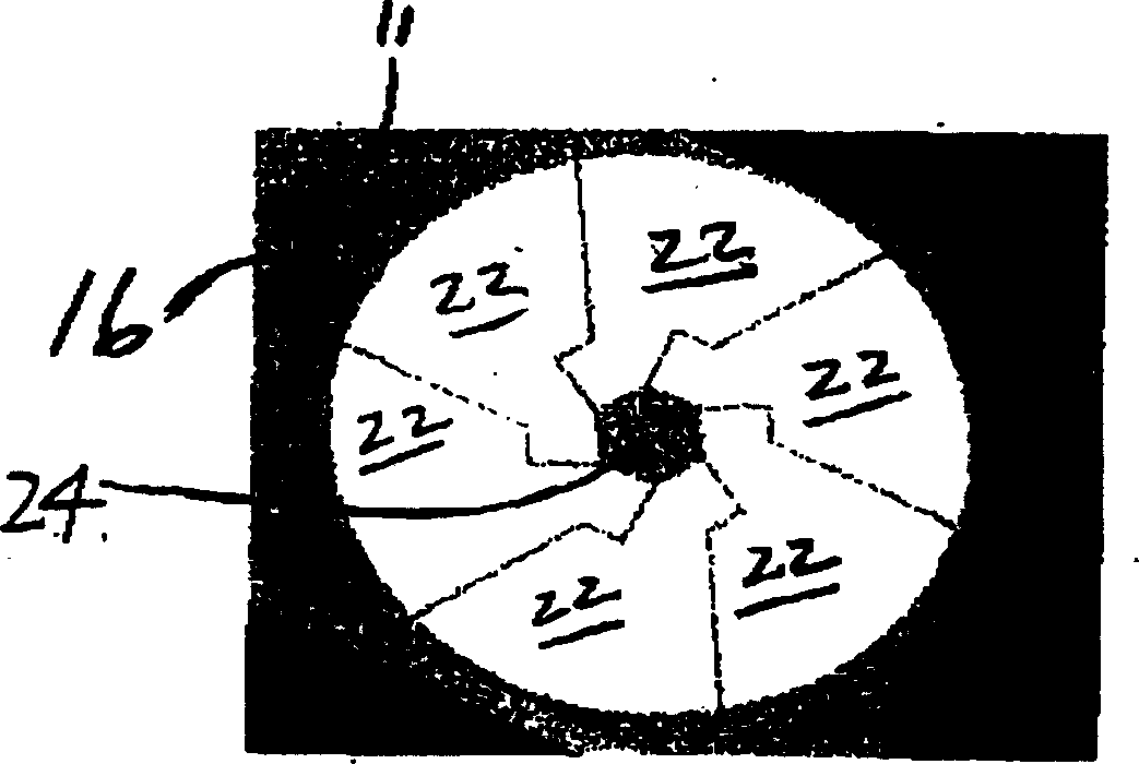 Structure for installing magnetic core winding on service