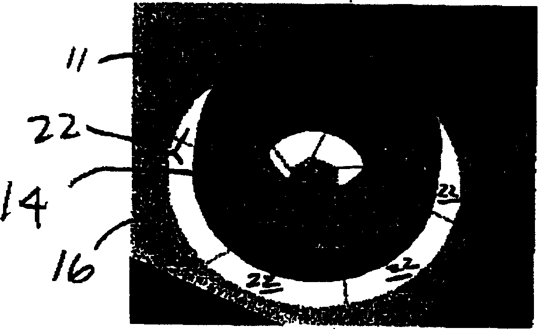 Structure for installing magnetic core winding on service