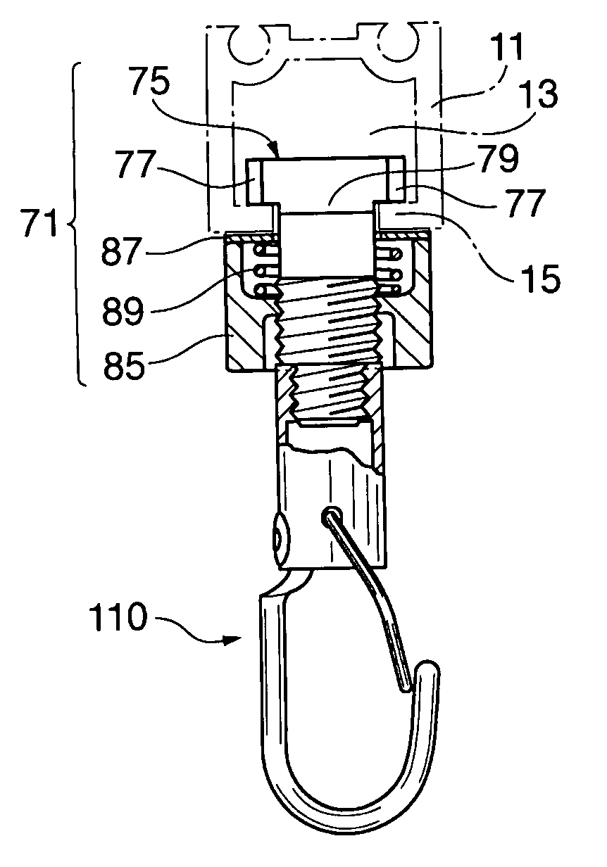 Article hanging system, slidable wire holder, detachable wire holder, wire hook and wire gripper