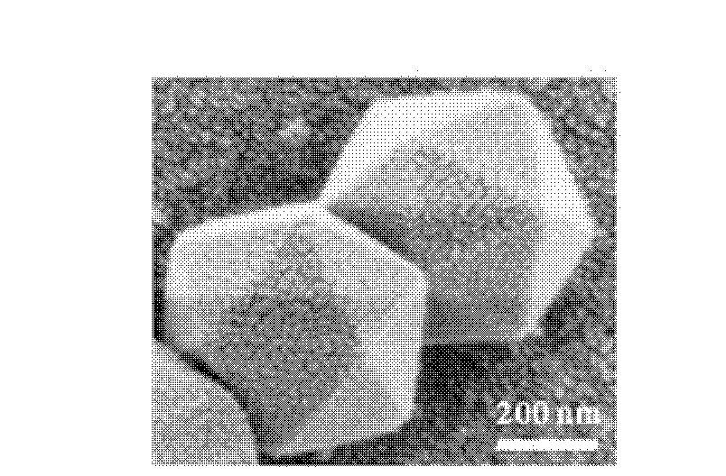 Preparation method of icosahedron crystalline nano nickel-cobalt alloy