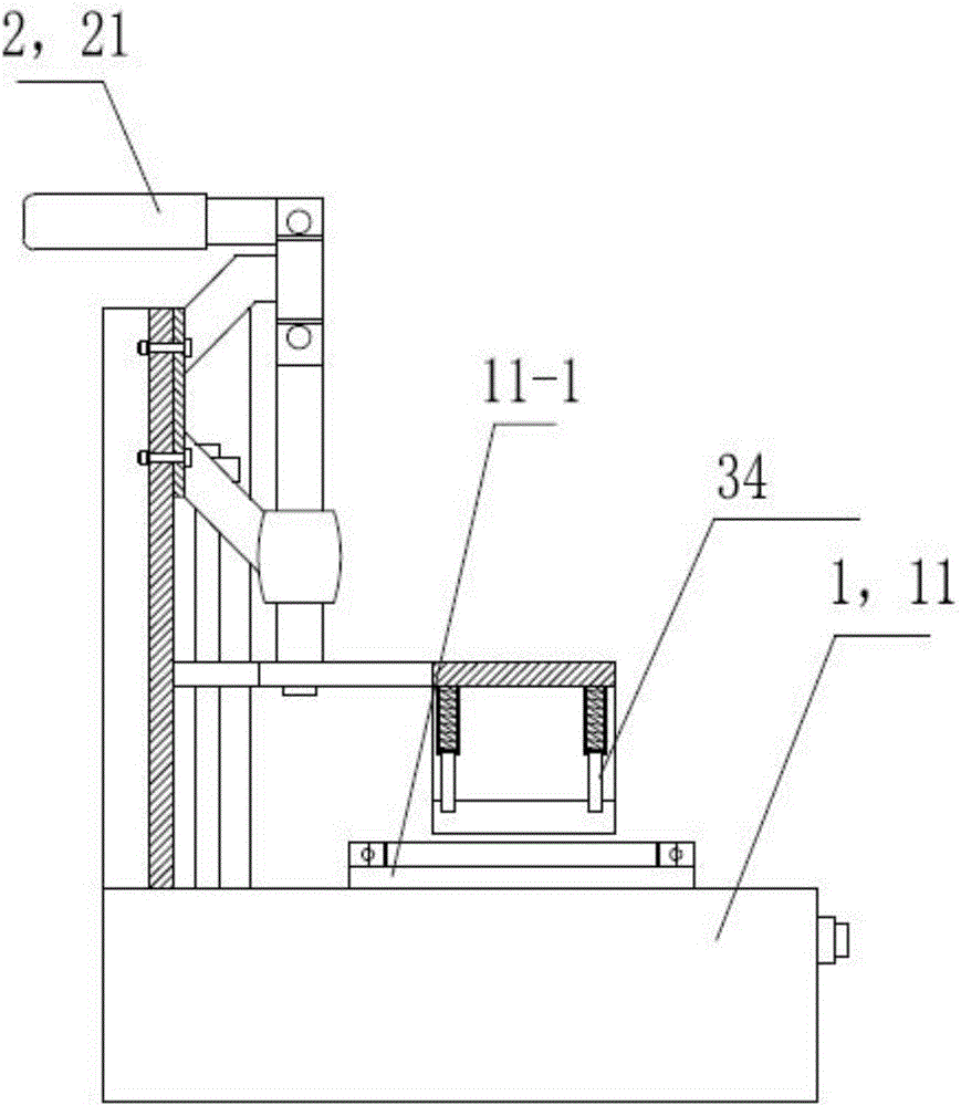 Touch key circuit board function display and detection system