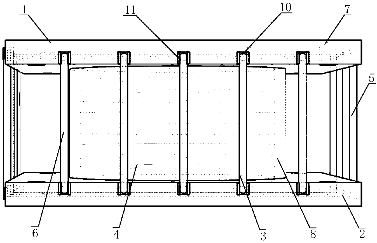 Self-resetting seismic isolation support