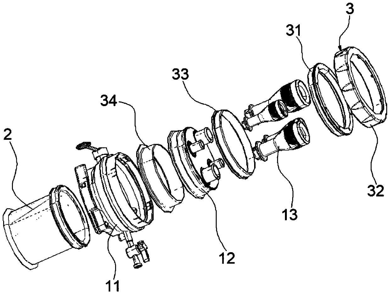 High-flexibility integrated simple-hole multi-channel operation puncture outfit