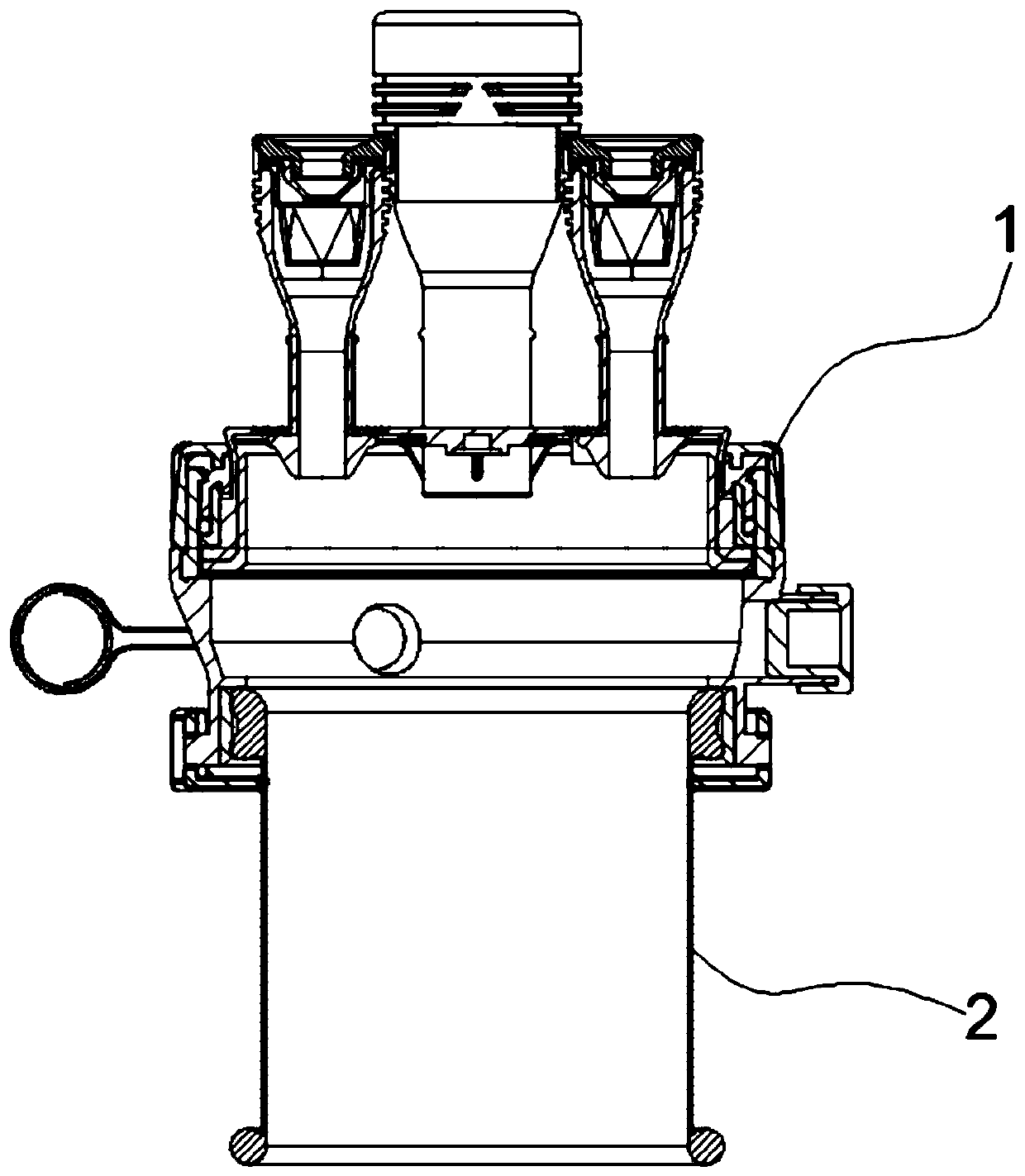 High-flexibility integrated simple-hole multi-channel operation puncture outfit