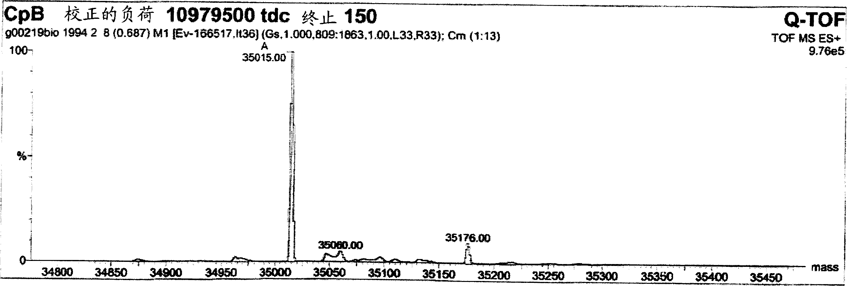 Recombinantly expressed carboxypeptidase b and purification thereof