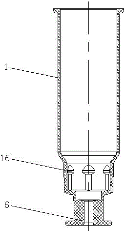 All-sealing screw-in preassembly-type medicine feeder