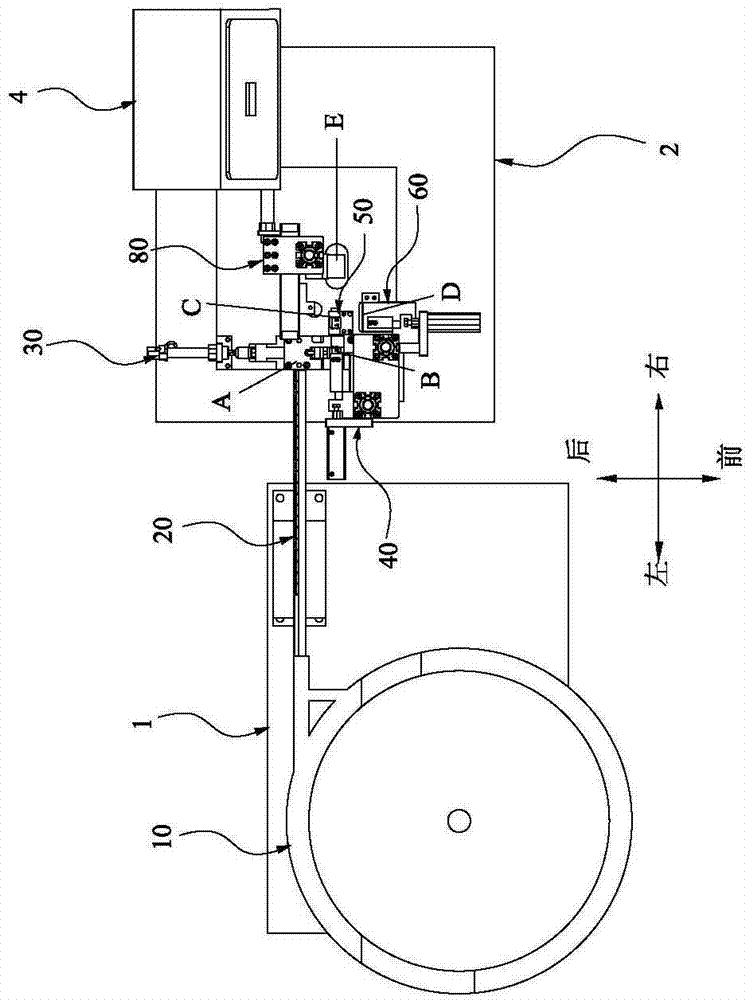 Automatic deformation screening machine for pins of connector housings