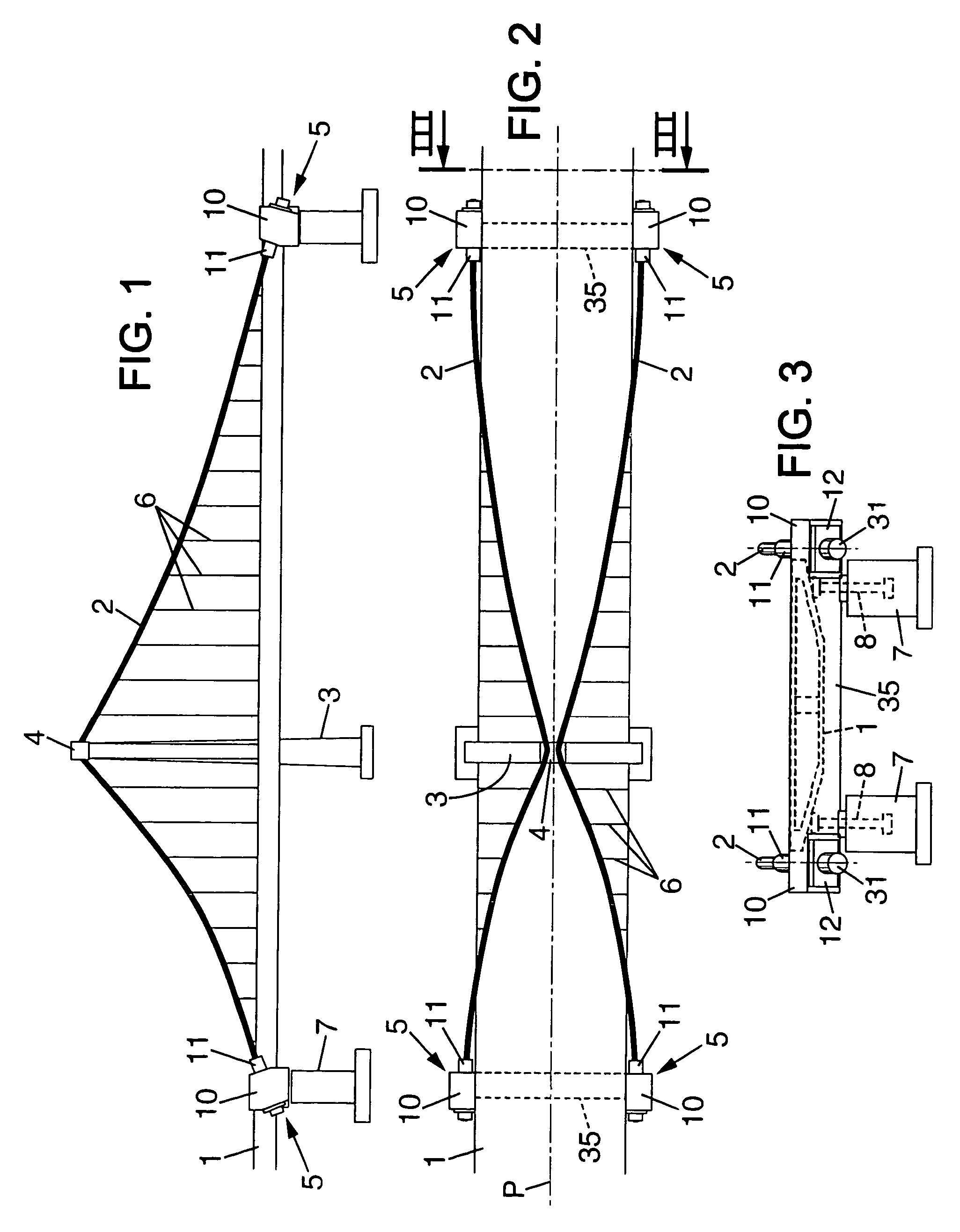 Method for anchoring parallel wire cables and suspension system for a construction work