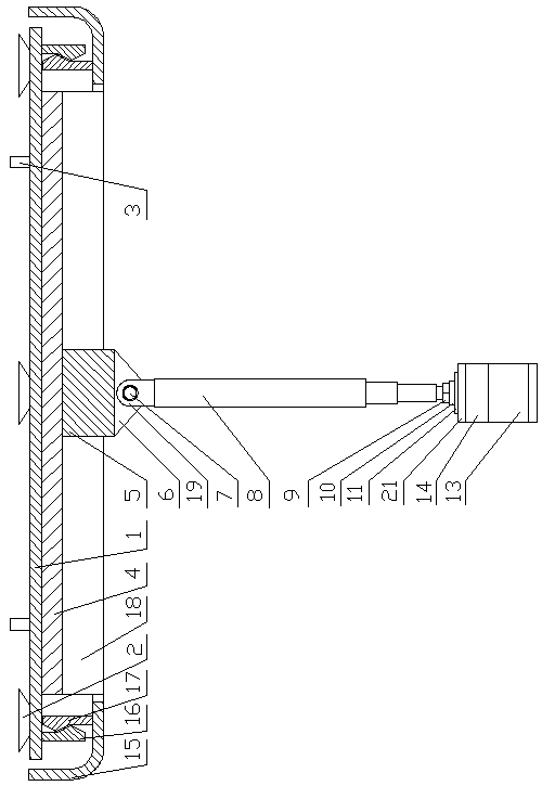 Mobile phone navigation special bracket for car