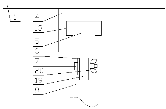 Mobile phone navigation special bracket for car