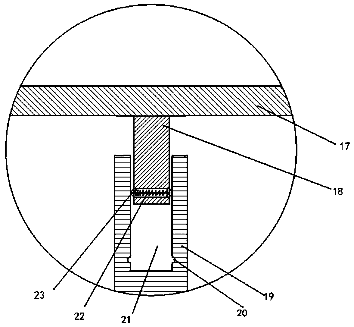 Refrigerated temperature-controlled container truck with function of automatically removing accumulated snow from car roof