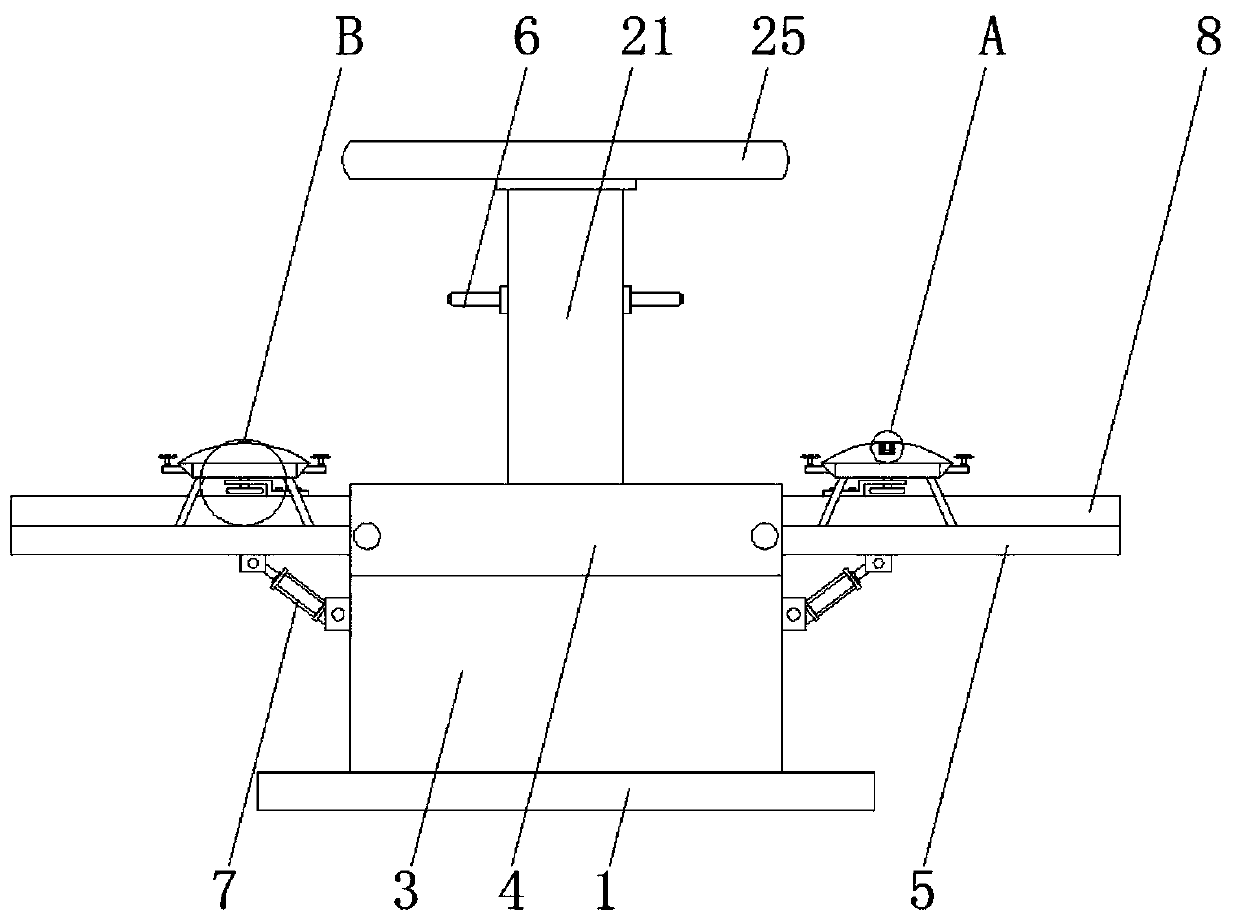 Automatic charging platform for unmanned aerial vehicle