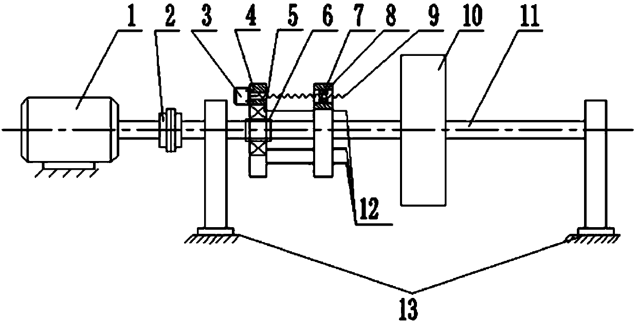 Rotor adaptive continuous frequency shifting tuned mass damper (TMD) for rotary machinery