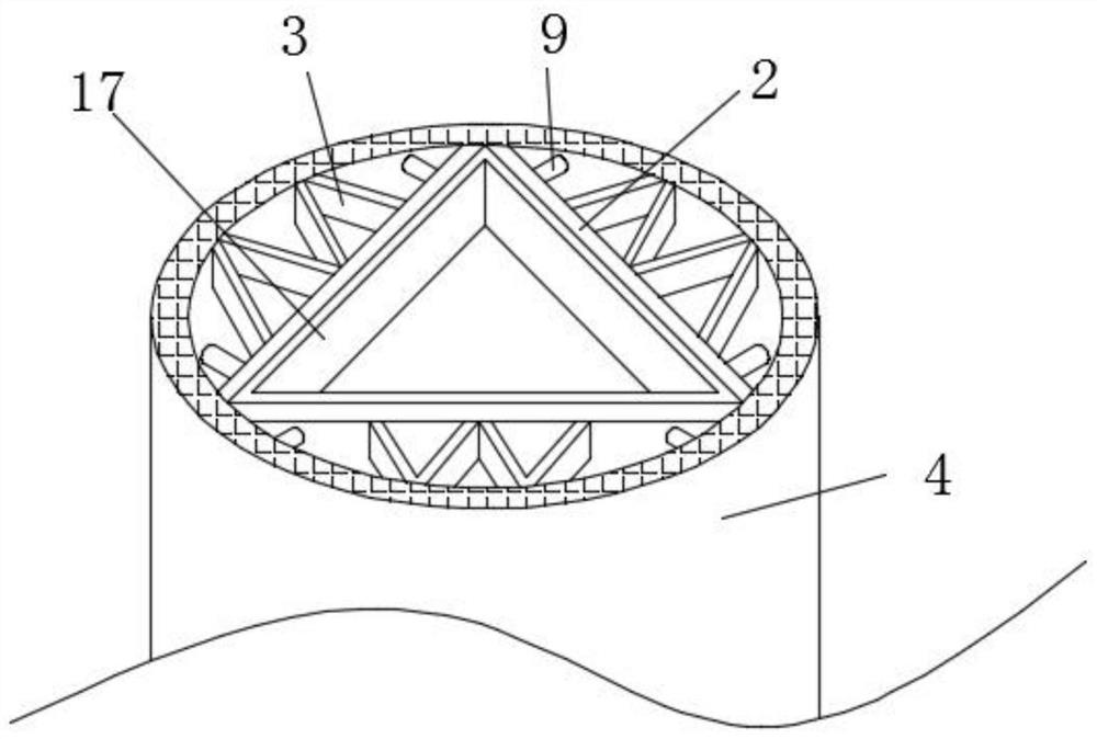 High-sealing smooth load-bearing detection cable for digital oil field