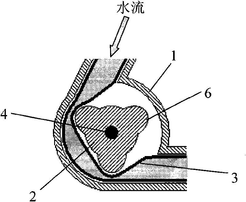 Peristaltic micro-irrigation emitter