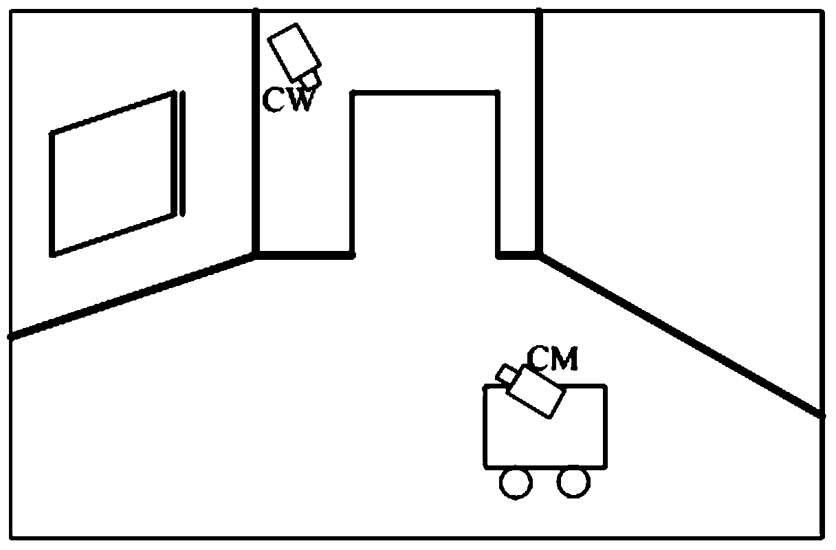 Indoor visual positioning system and method