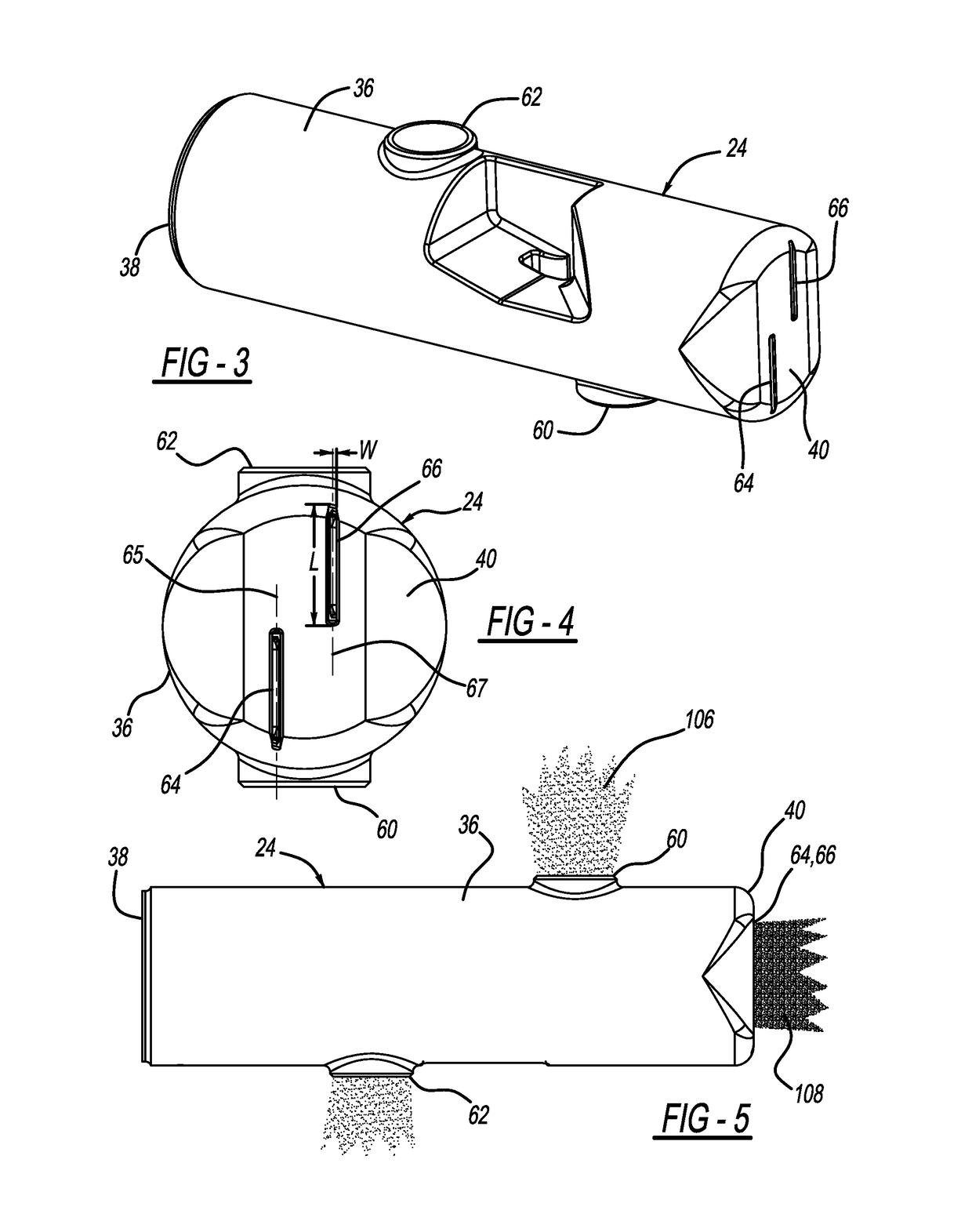 Condensate removal sootblower nozzle