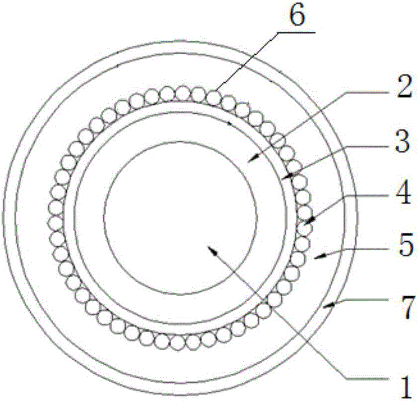 Lightweight rodent-resistant optical cable