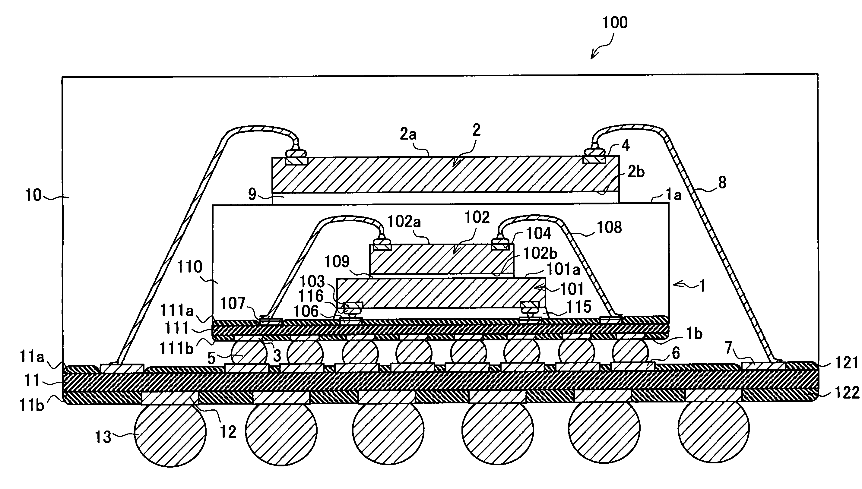 Stack type semiconductor apparatus package and manufacturing method thereof