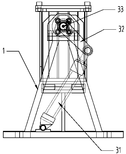 Pump block tilter