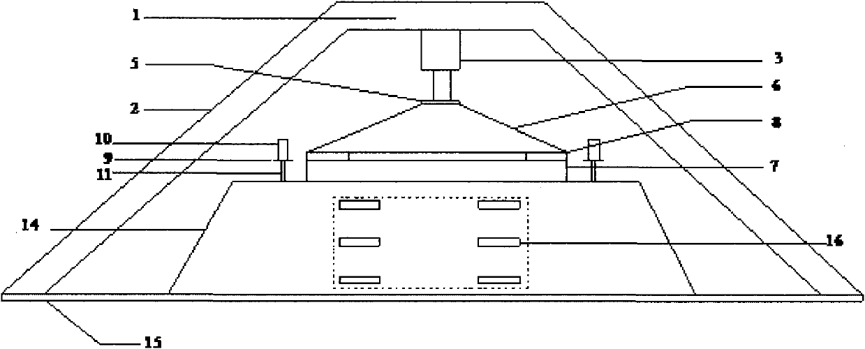 Model test apparatus for studying dynamic response and long-term settlement law of high-speed railway