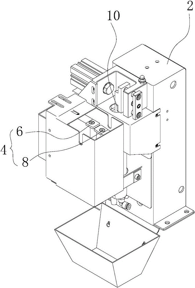 Welding gun cleaning device