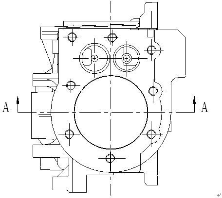 Box body of small gasoline engine