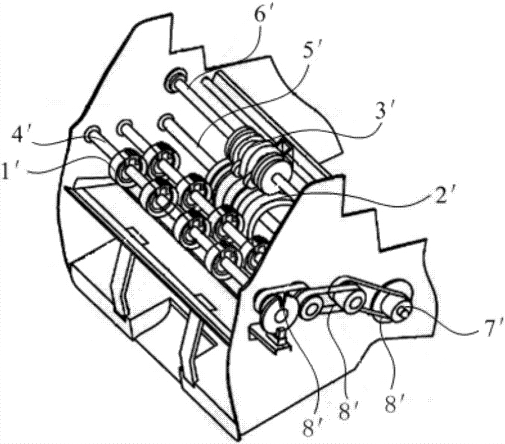 Sheet medium separating mechanism and sheet medium treatment mechanism