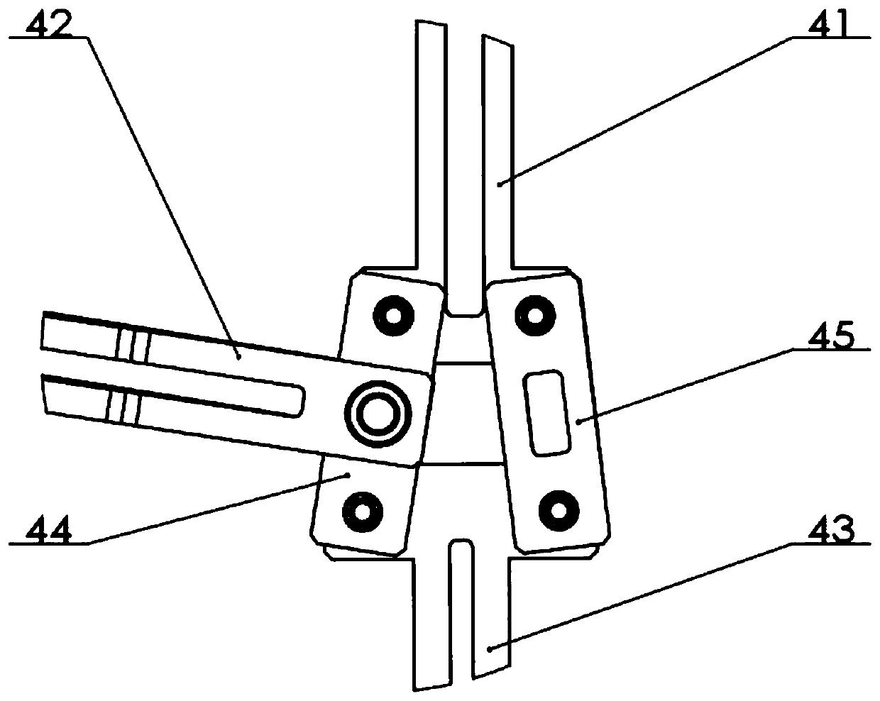 Lower limb exoskeleton with variable-axis knee joints