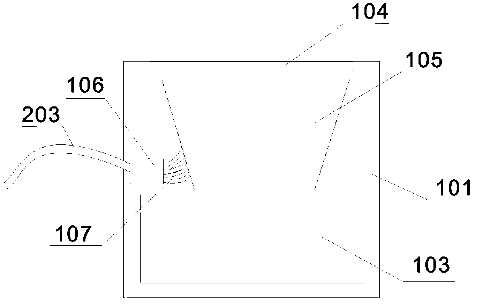 Foam cloud generating device