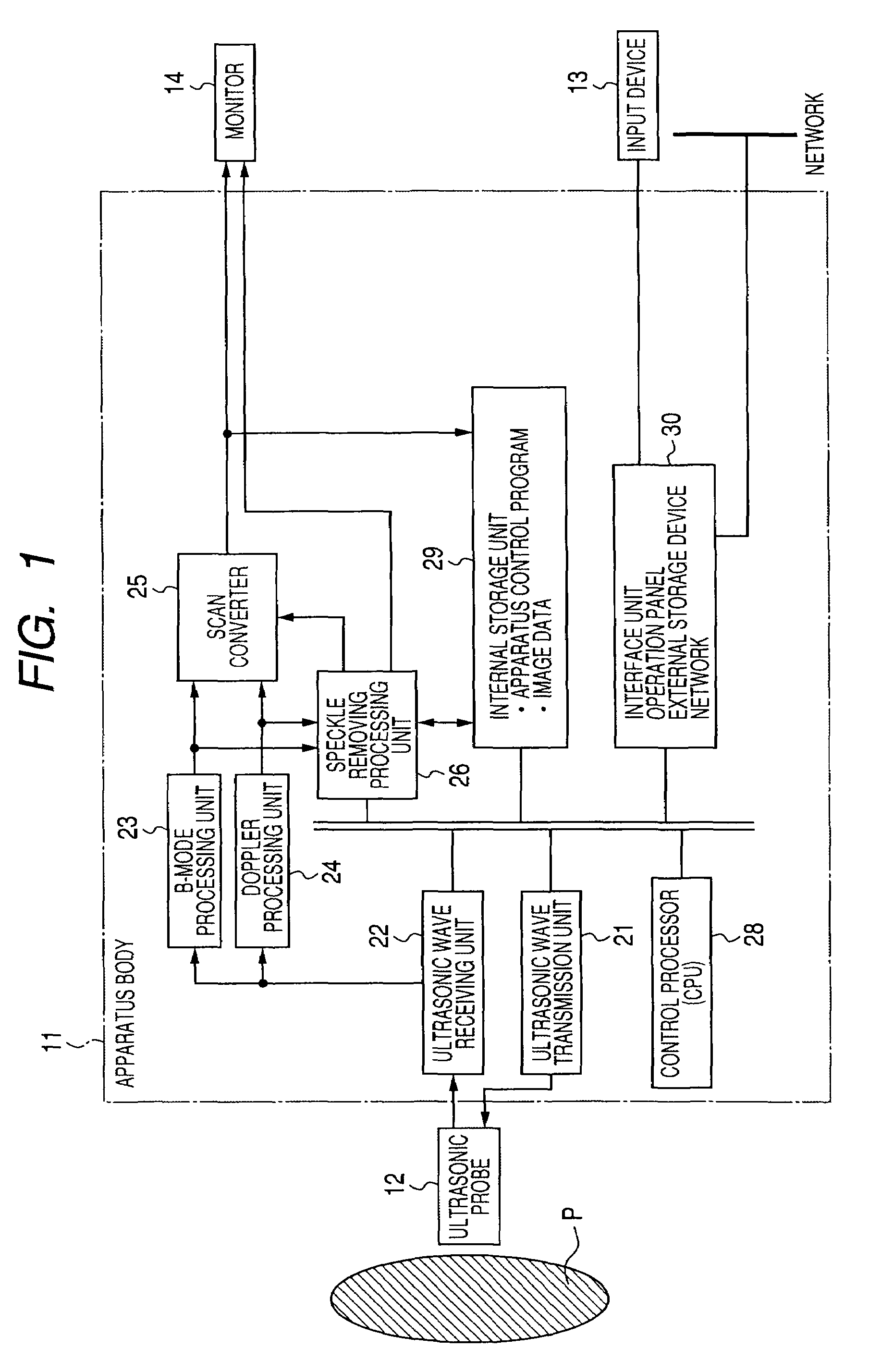 Ultrasonic diagnostic apparatus, ultrasonic image processing apparatus, and ultrasonic image processing method