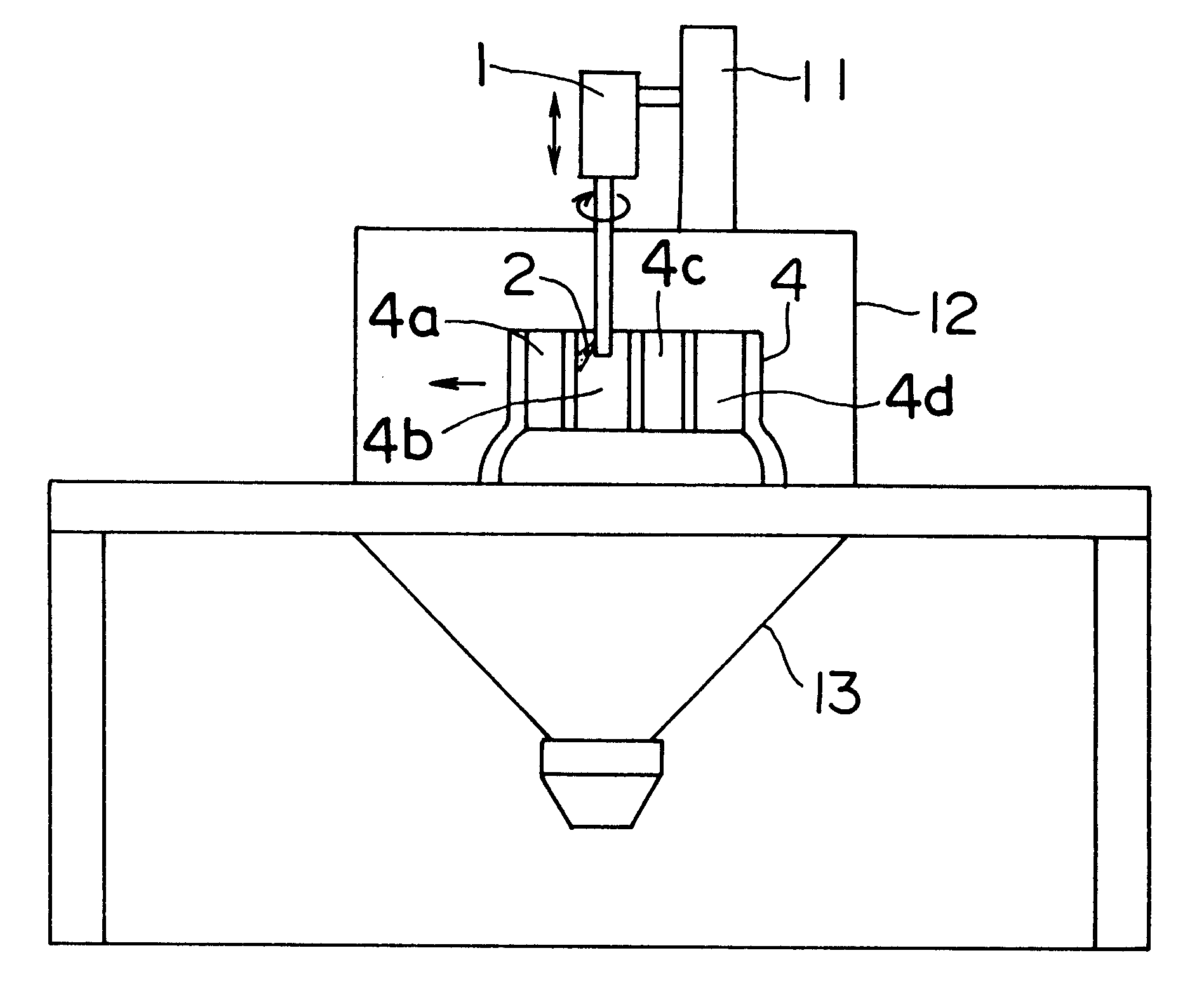 Method for blasting an inside surface of a cylinder