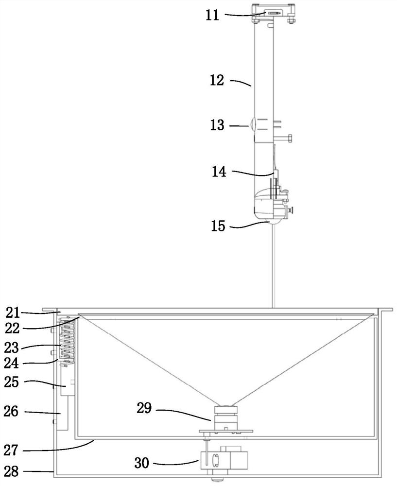 Six-dimensional control device for B-ultrasonic robot