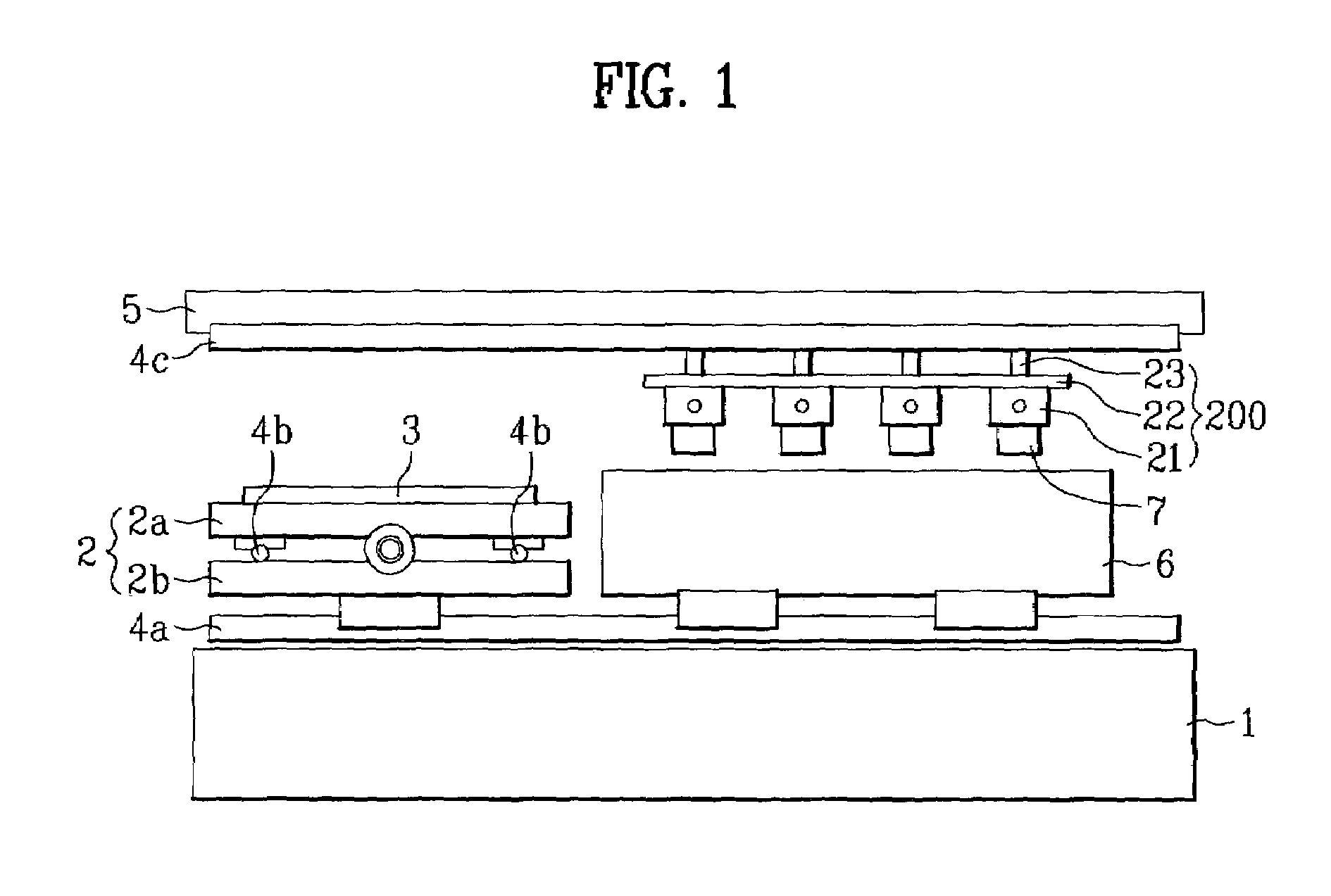 Device and method for fabricating display panel having ink-jet printing applied thereto