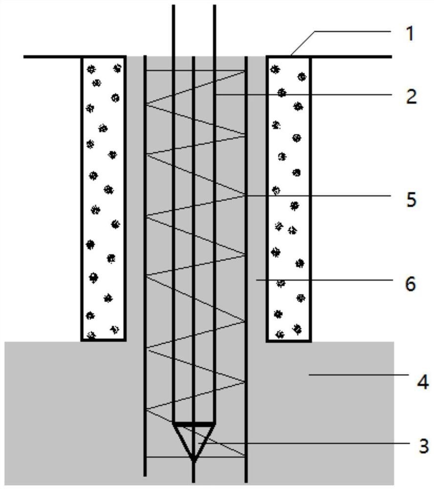 A construction method for enhancing the overall mechanical performance of PHC pipe piles