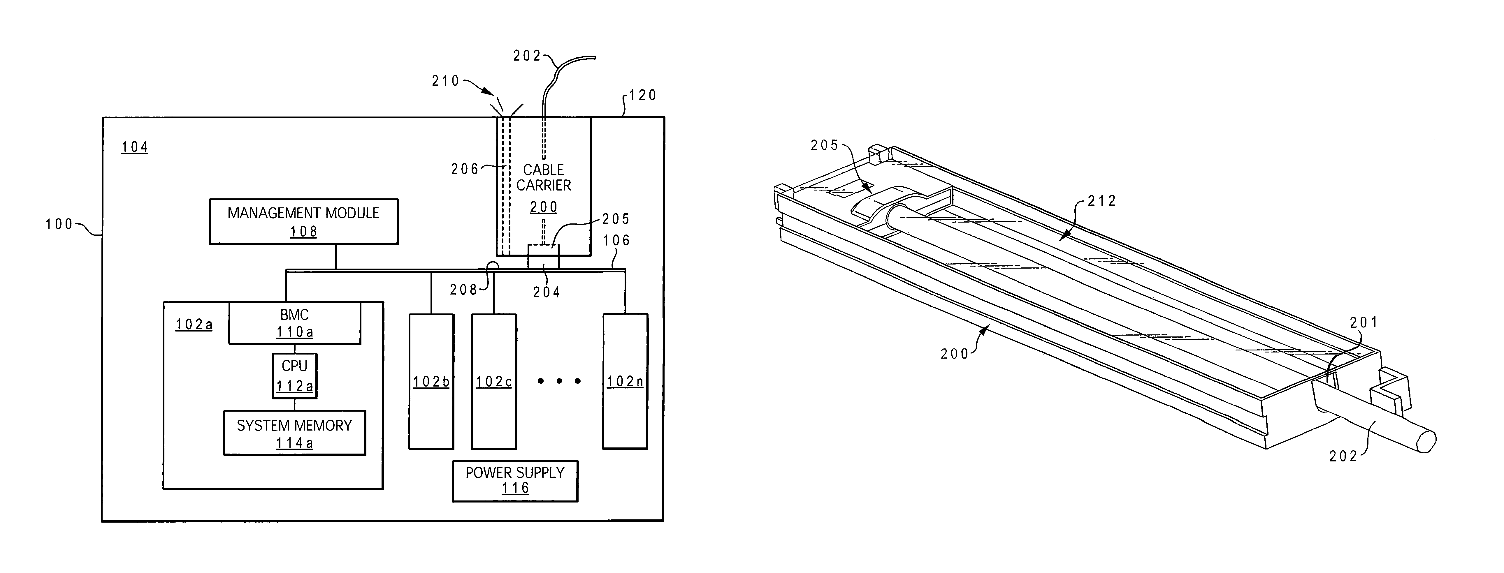 High speed cable interconnect to a computer midplane