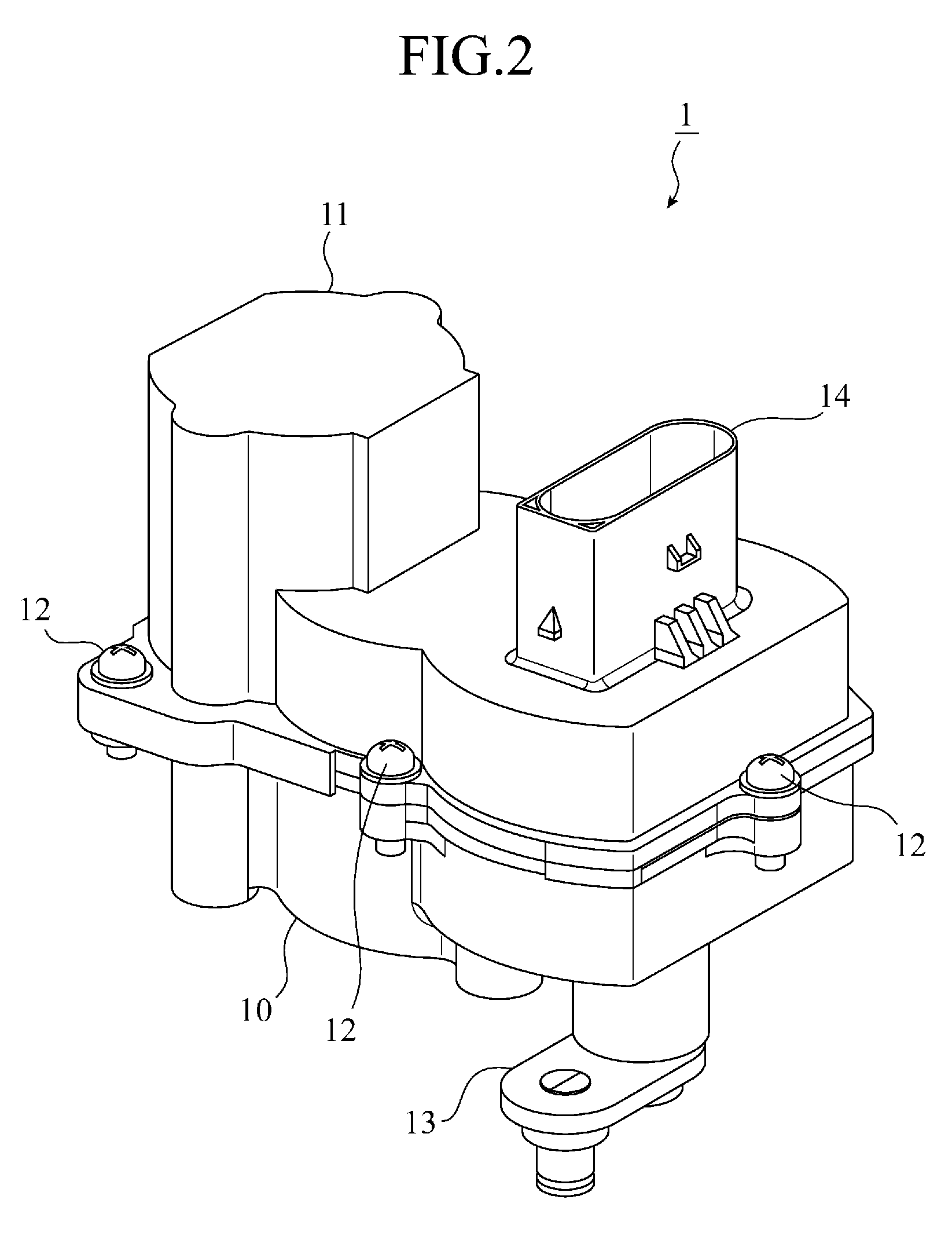 Electronically controlled actuator