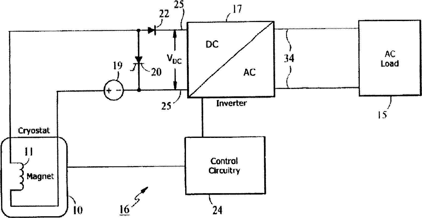 Superconductive energy storage system