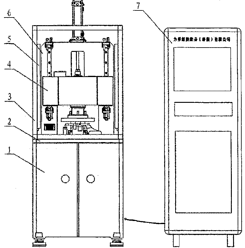 Car brake disk assembly jump measuring instrument