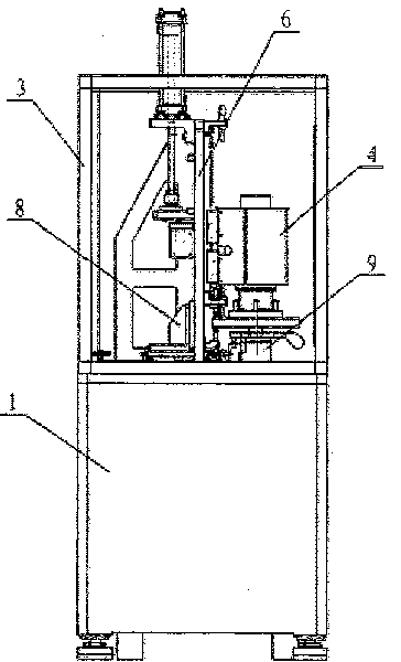 Car brake disk assembly jump measuring instrument