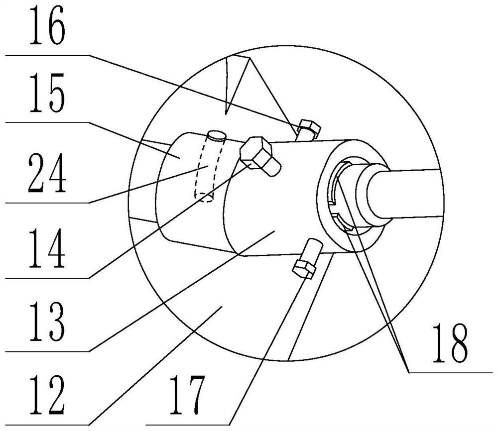 Tennis training device with rotatable tennis serving function