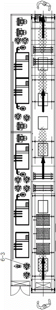 Full-automatic mesh belt pass-type ultrasonic spraying cleaning machine