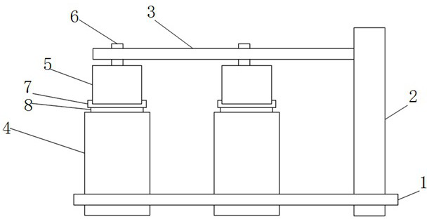 Vibration and rotation comprehensive experiment device