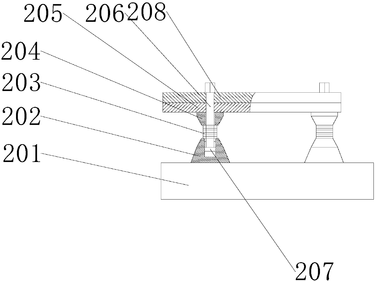 Efficient lubricating oil processing device