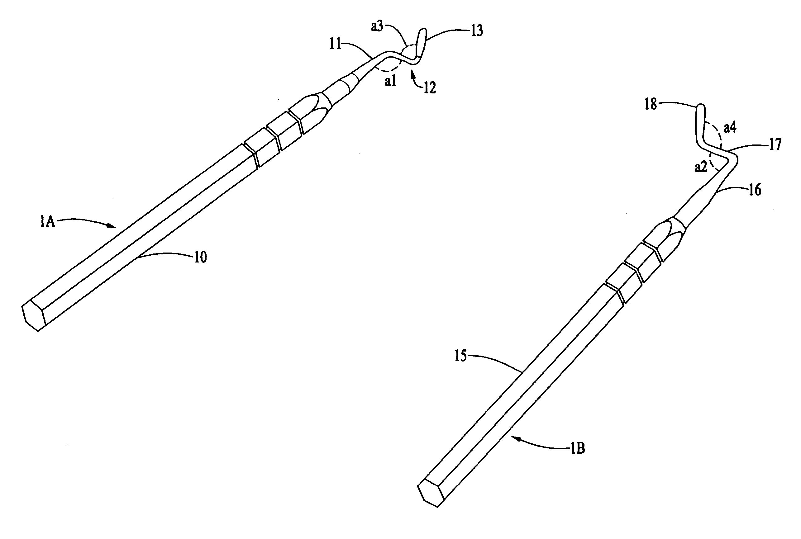 Periodontal surgery operation methods and instruments