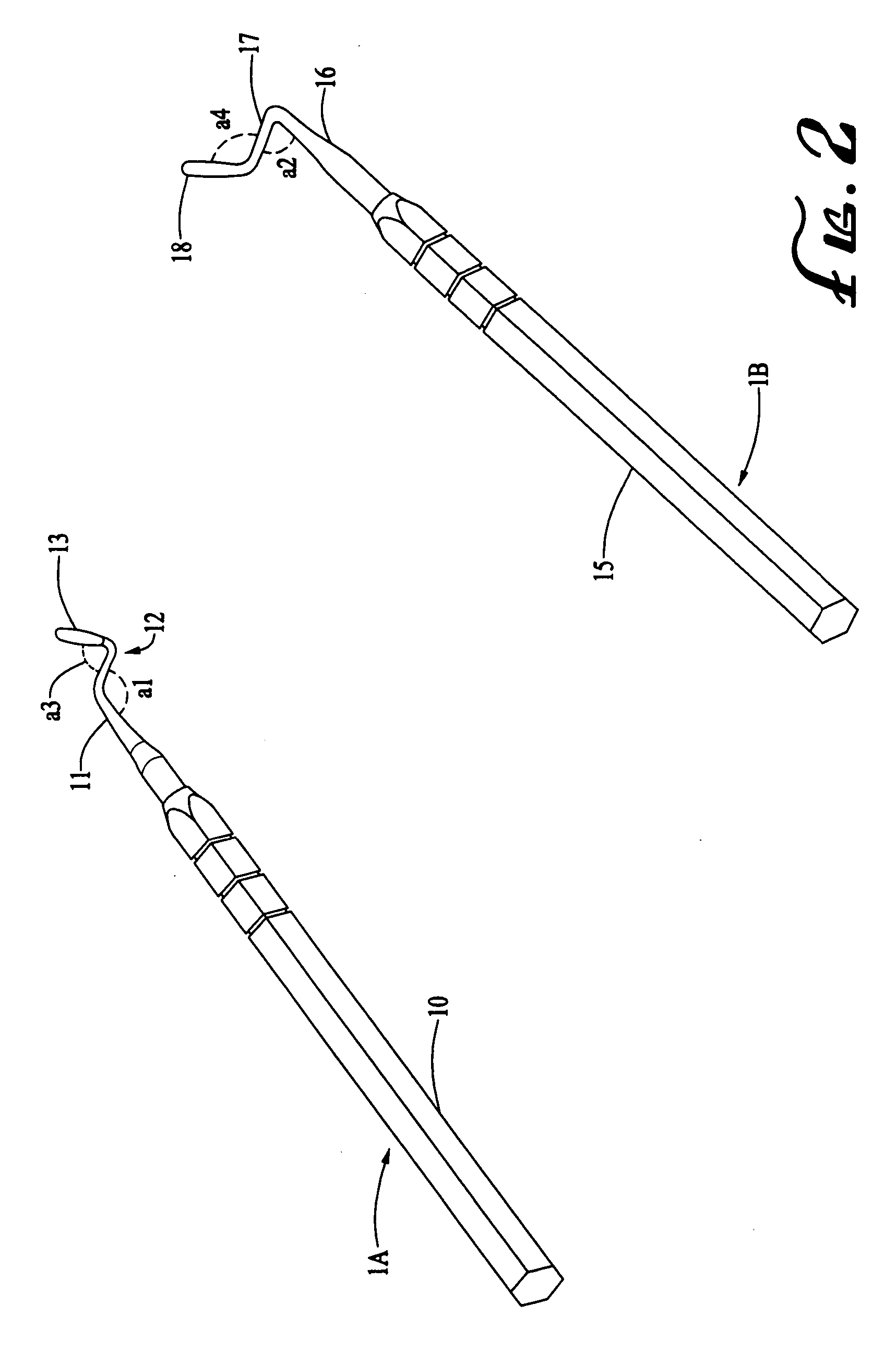 Periodontal surgery operation methods and instruments