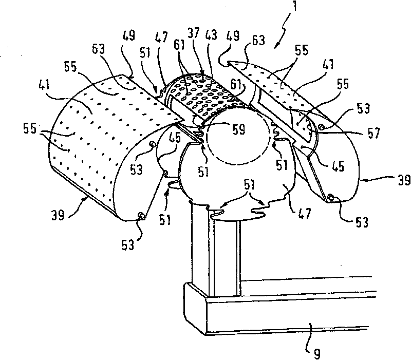 Shaping ironing machine