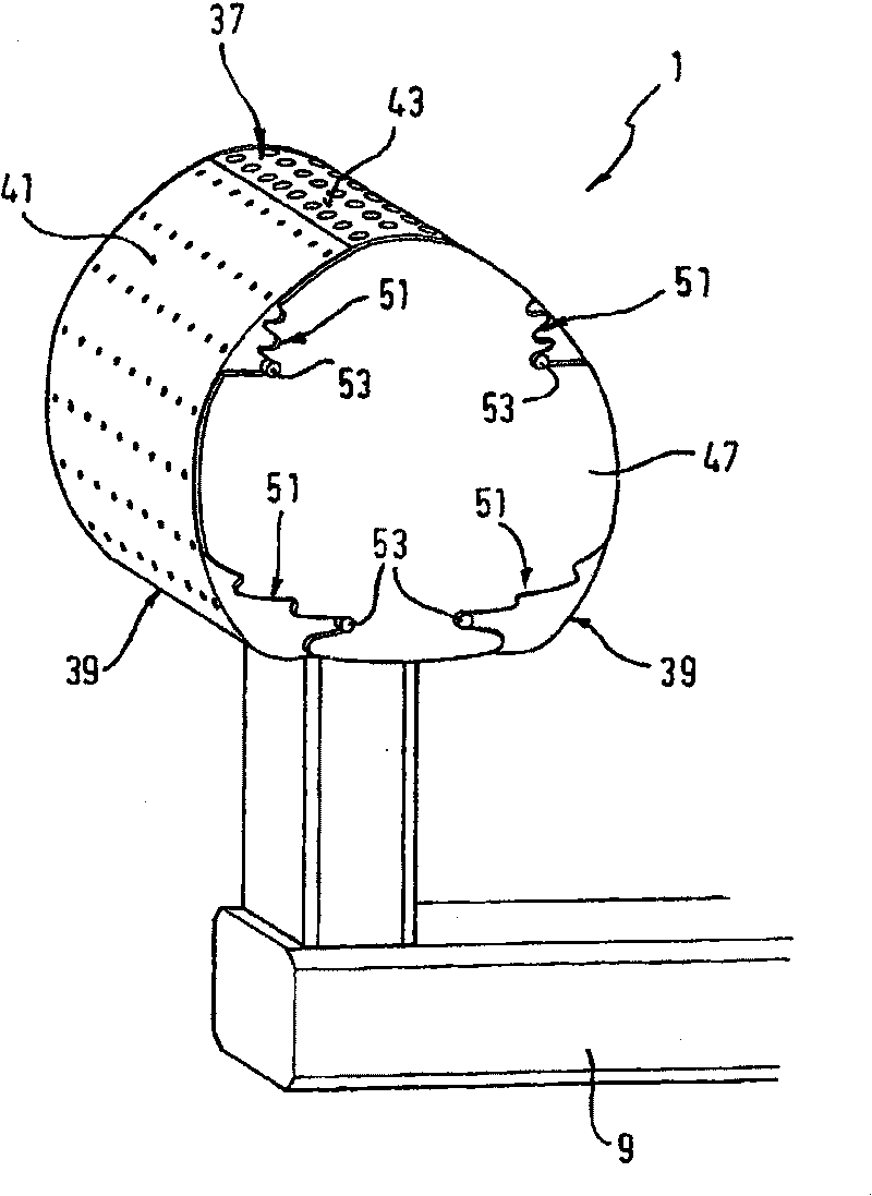 Shaping ironing machine