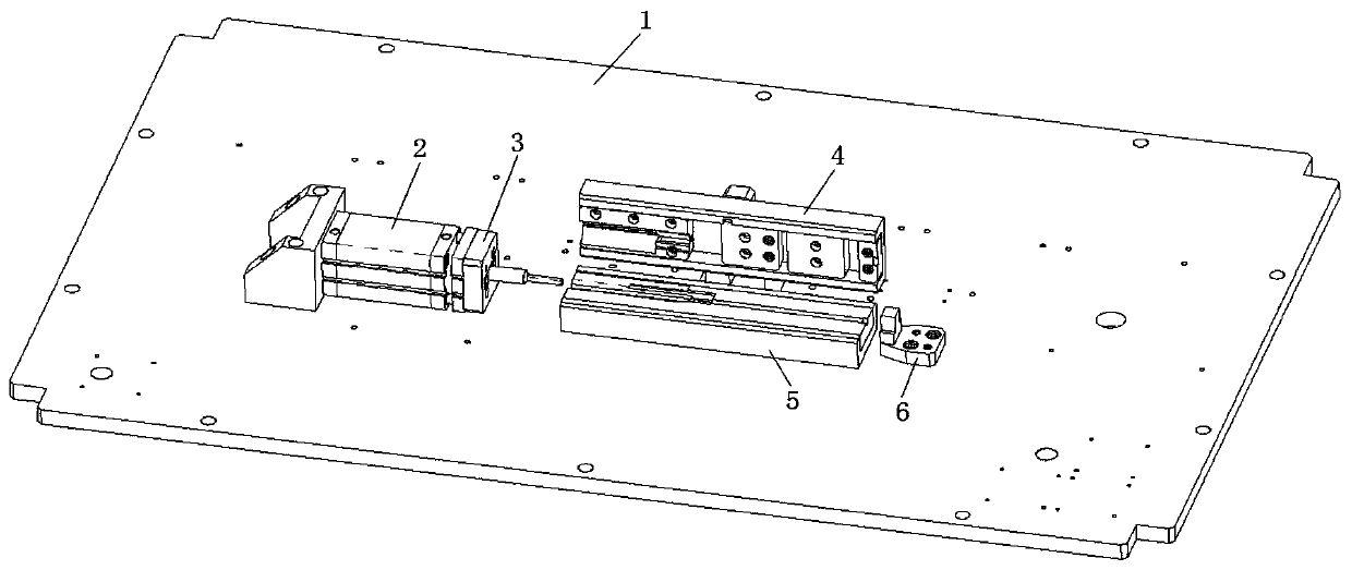 Novel condenser guide pipe assembly assembling mechanism