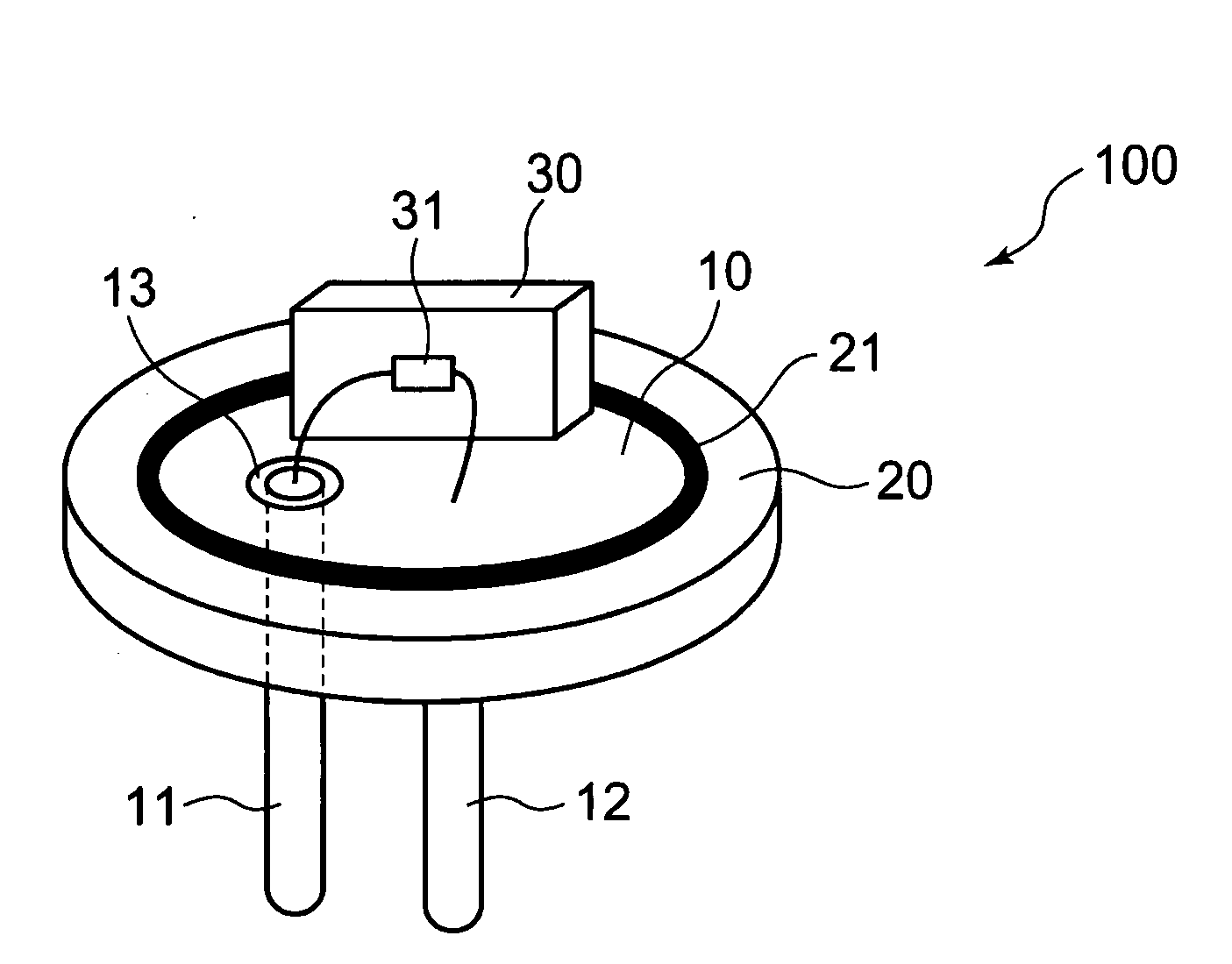 Electronic component and electronic component module